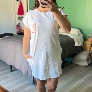 Let’s Go Girls T-Shirt Dress